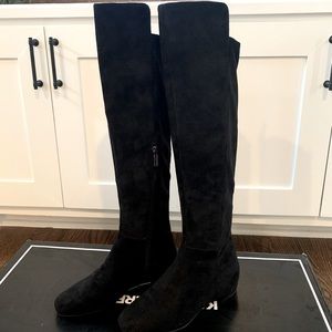 NEW Karl Lagerfield Knee Boots